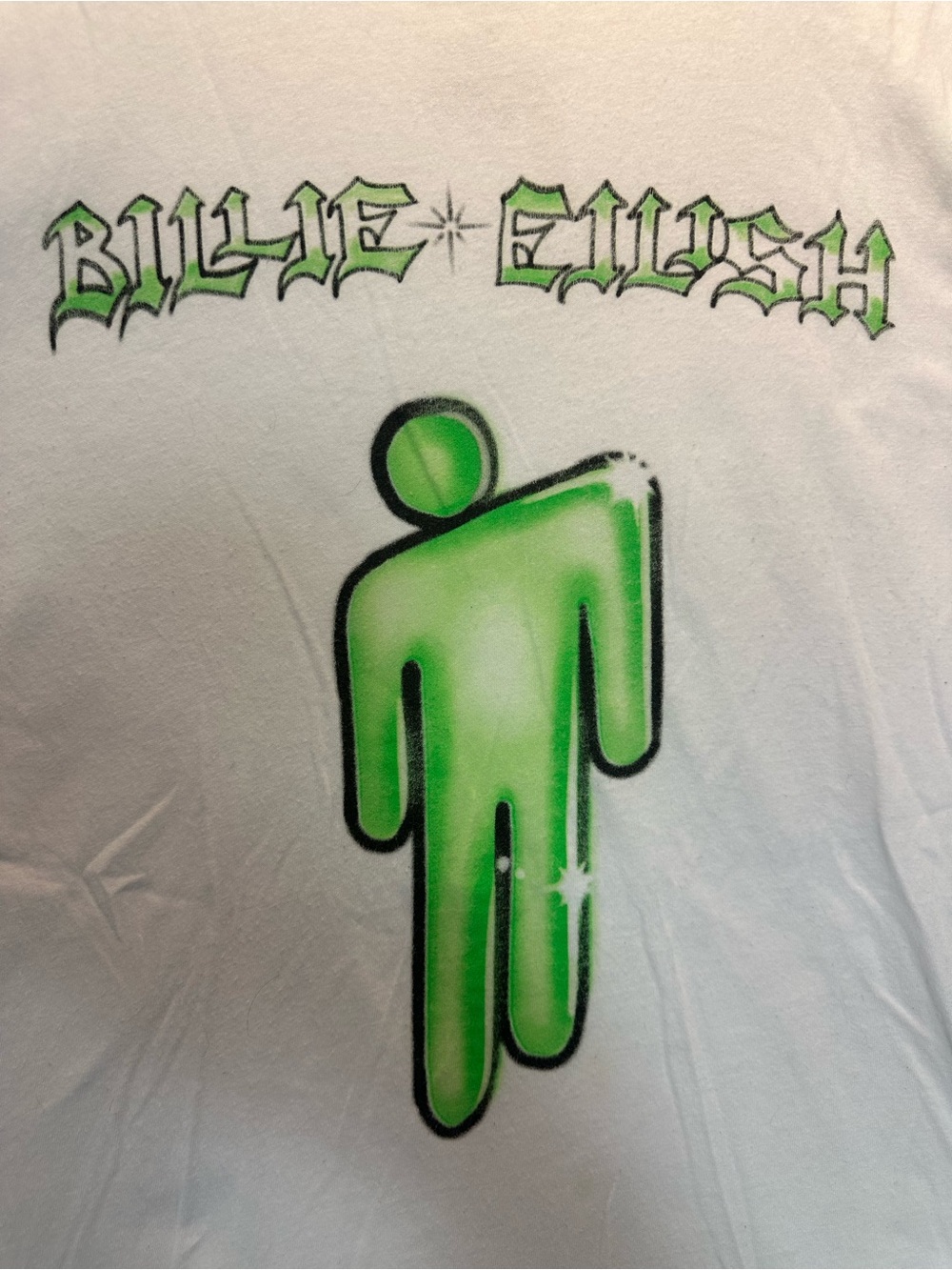 Billie Eilish T-shirt White size XL Unisex - Picture 5 of 7